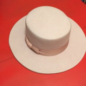 Lack of Color Pink Boater Hat